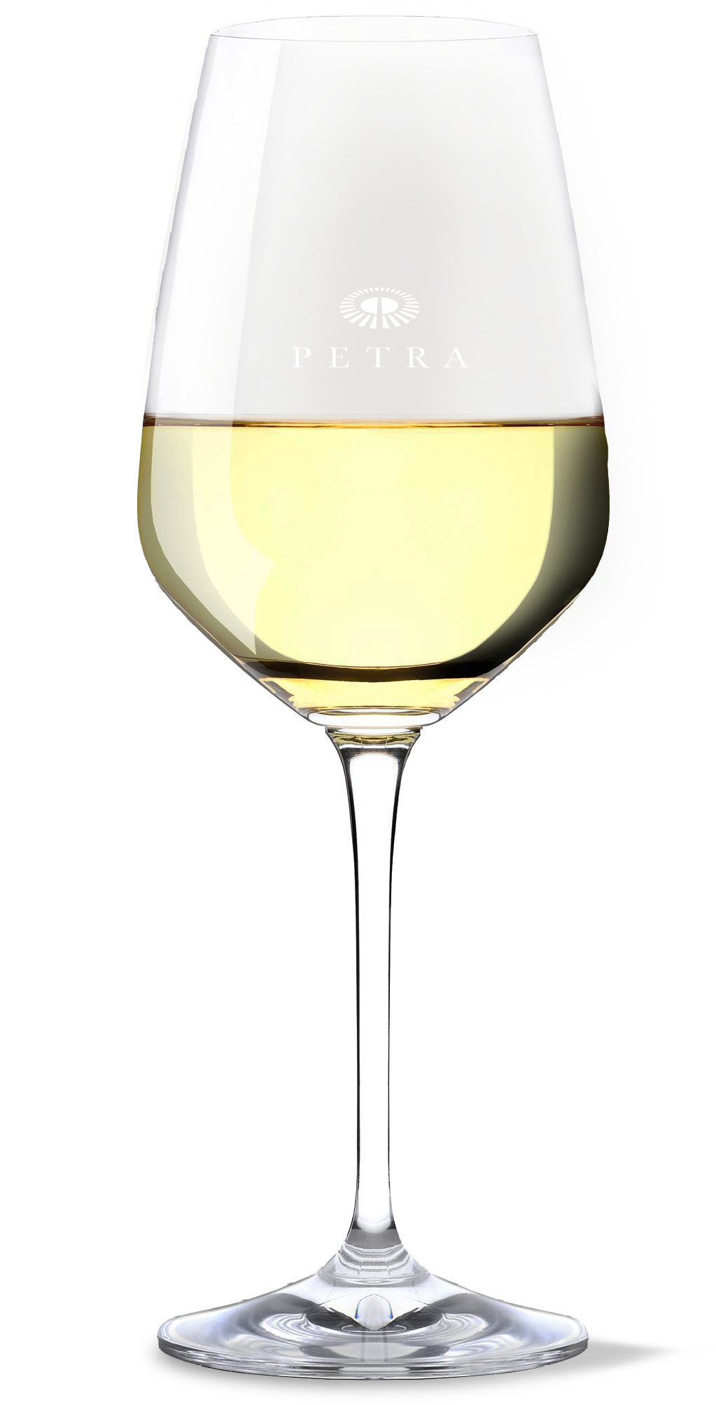 Bicchiere di vino bianco PETRA